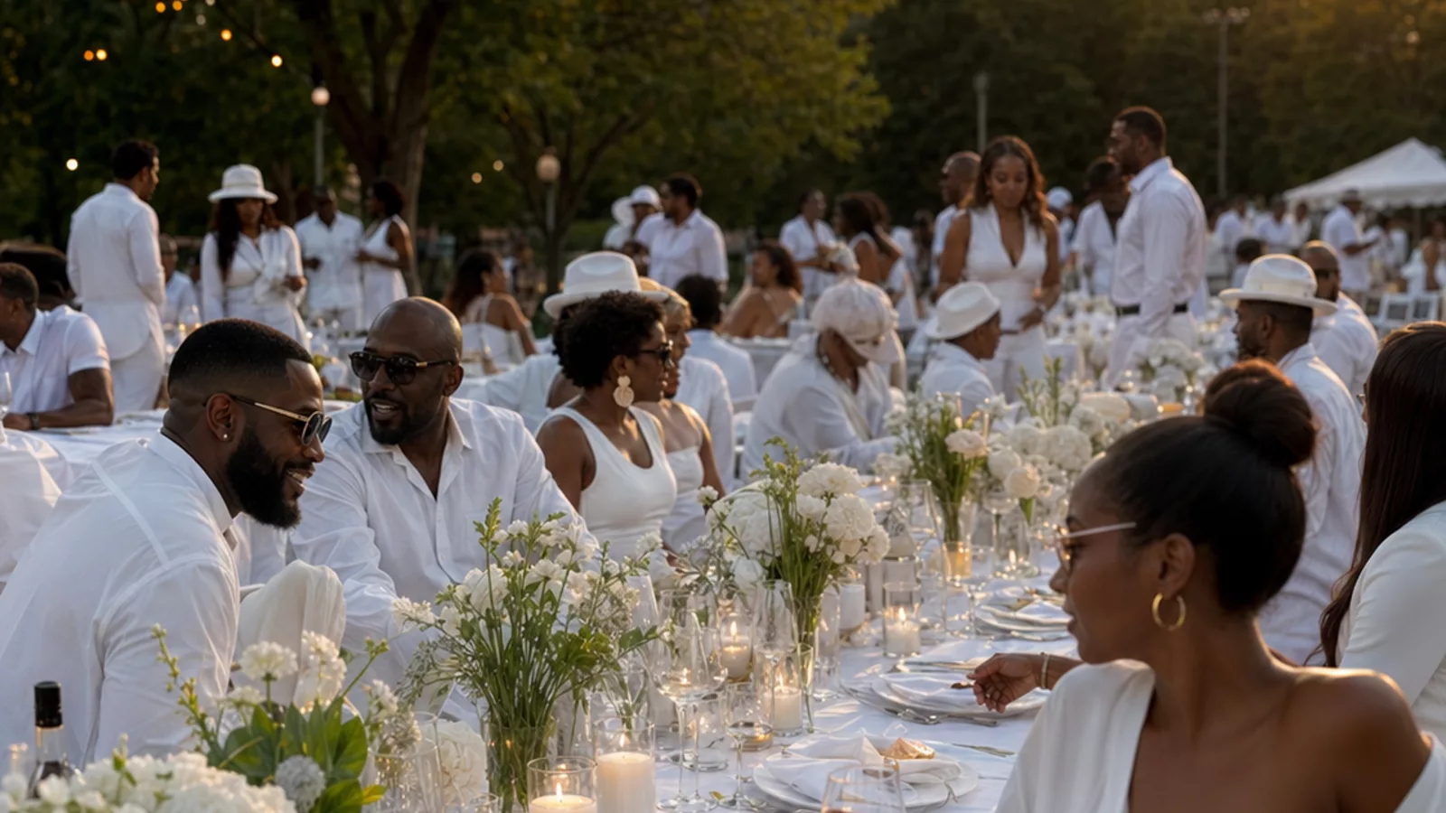Soirée Dans Le Parc — All-White Pop-up Dinner